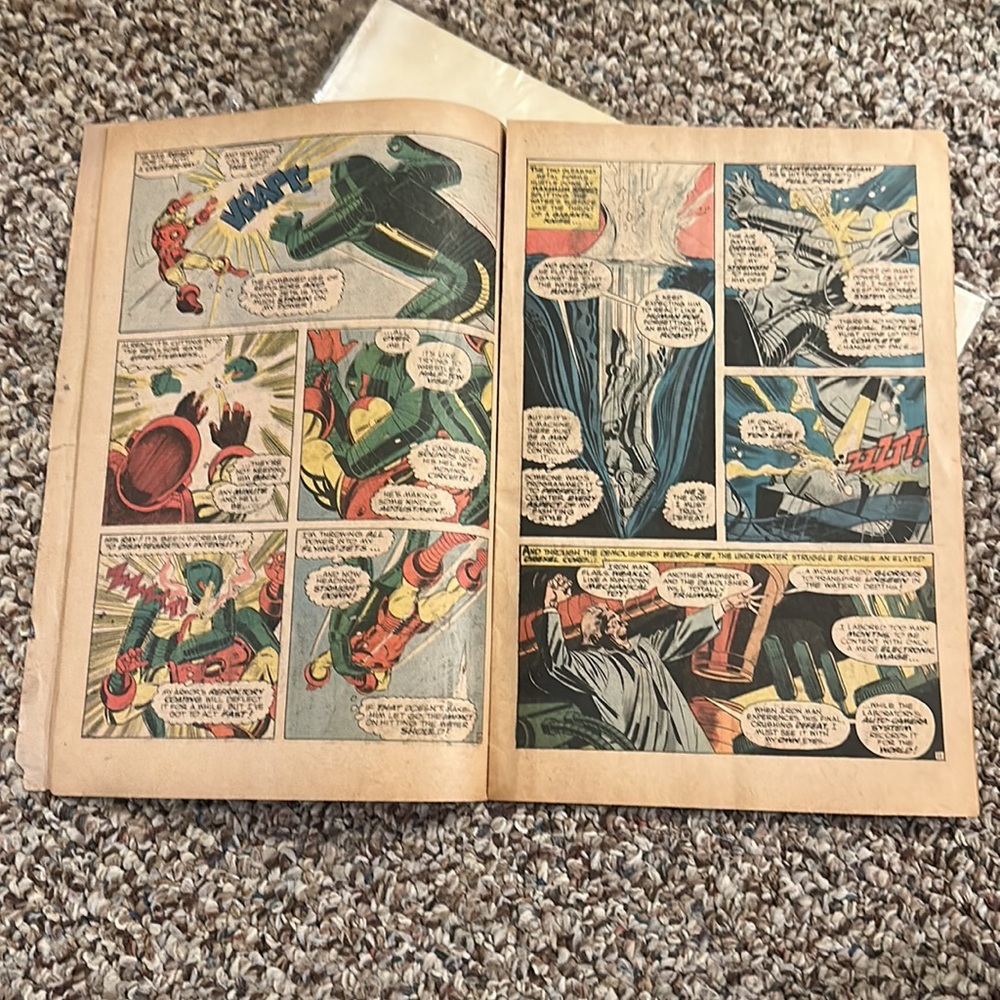 Vintage 1968 THE INVINCIBLE IRON MAN #2 MARVEL 12 cent COMIC BOOK - Picture 8 of 14